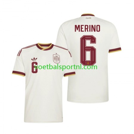 Spanje Mikel Merino 6 Uit Shirt World Cup 2026